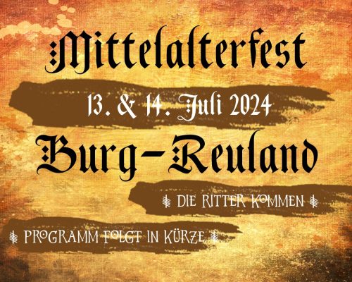 Mittelalterfest 2024 Werbung Facebook